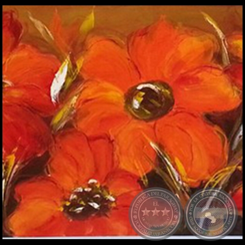 Flores - Obra de Hilda Valenzano